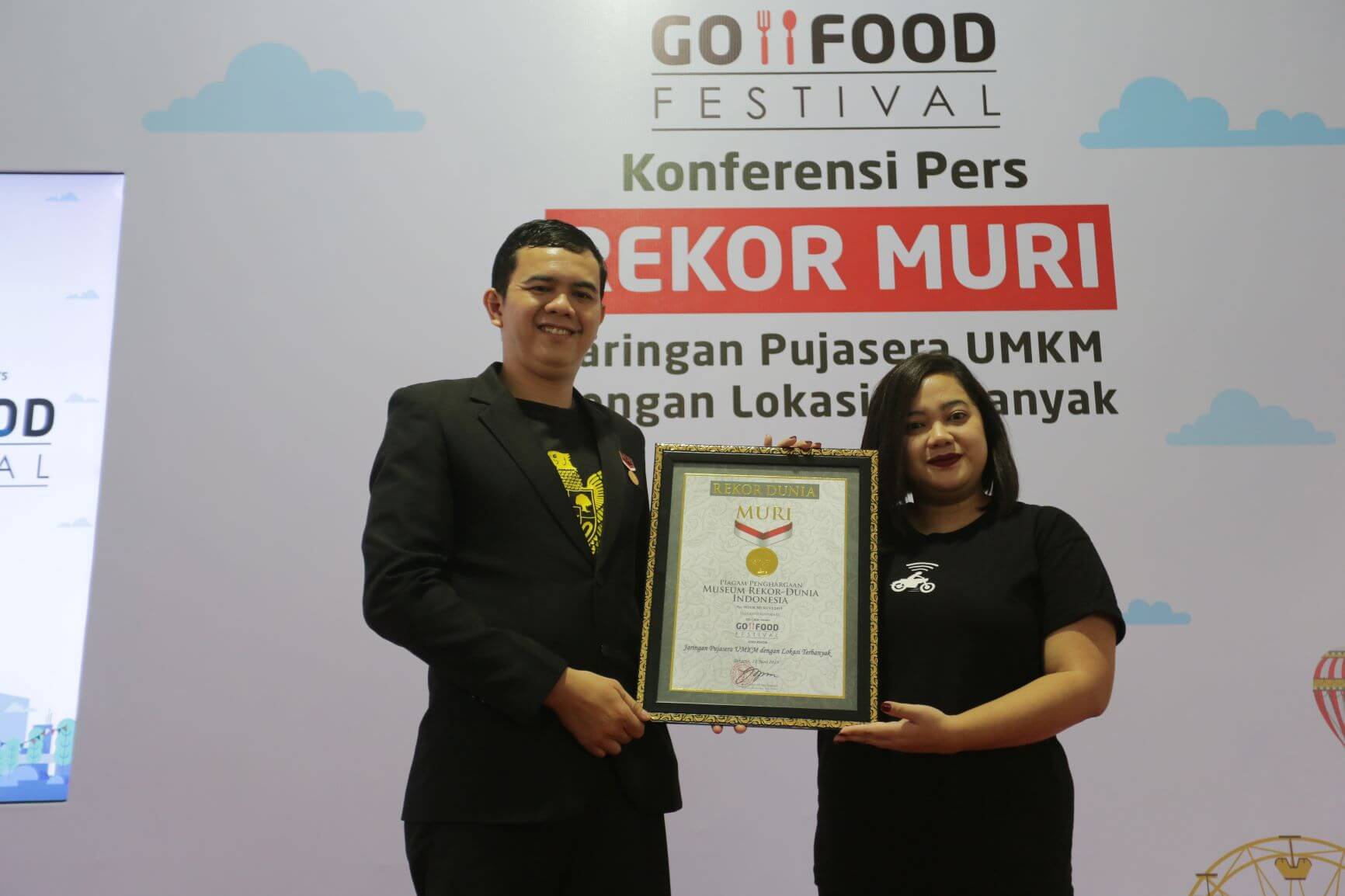 GO-FOOD Festival Sukses Pecahkan Rekor MURI